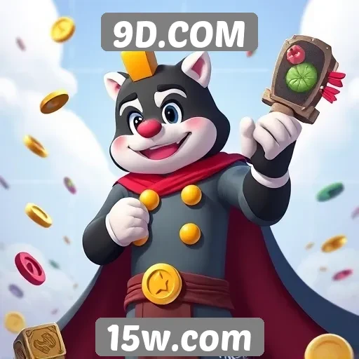 Explorando a variedade de jogos no 9D.COM